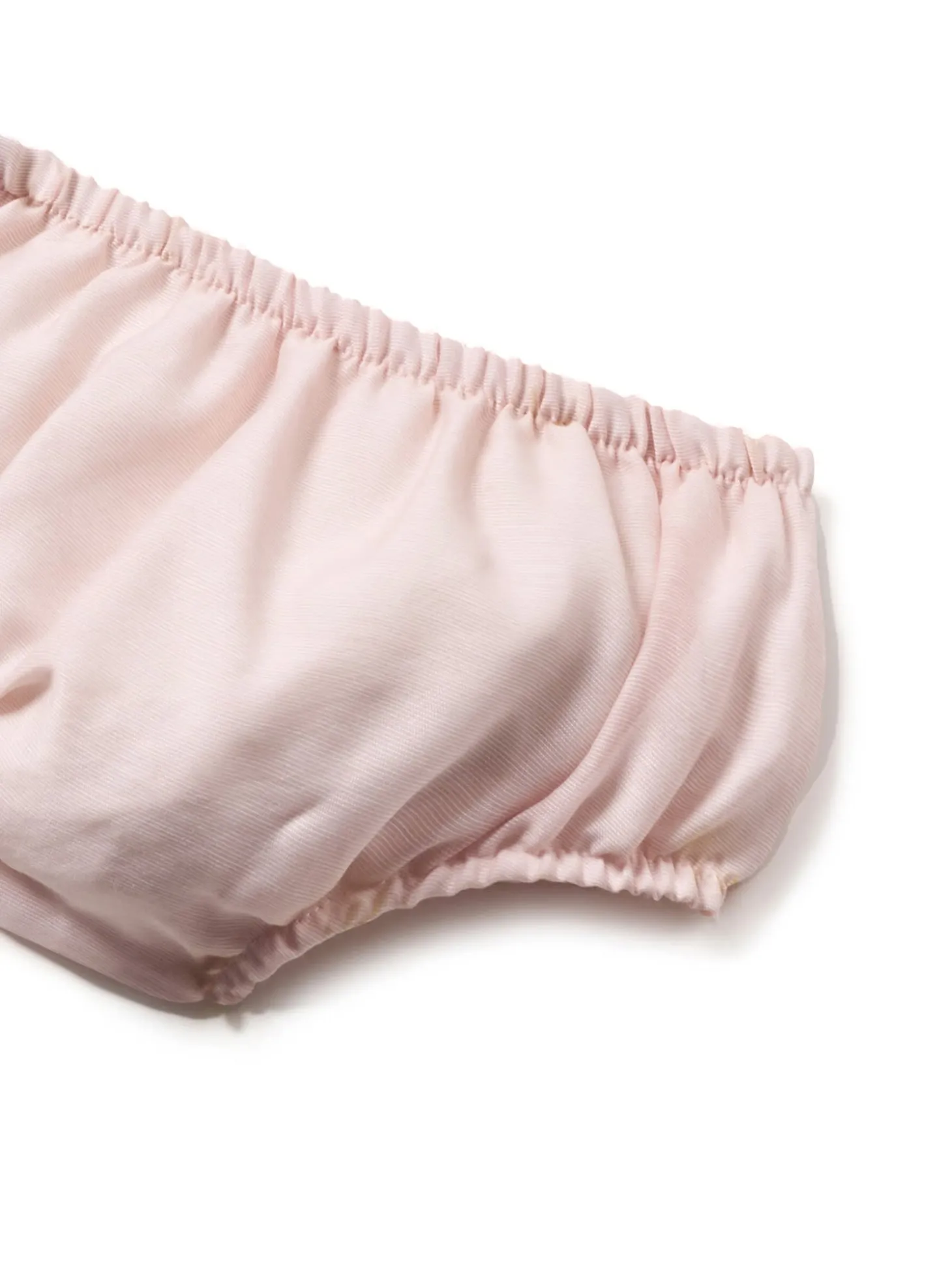Abito chiffon cerimonia con copripannolino neonata rosa