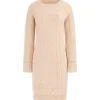 Abito manica lunga sweater Serena biscotto