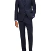 Abito slim fit monopetto H-Huge blu