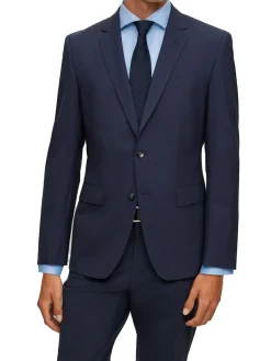 Abito slim fit monopetto H-Huge blu