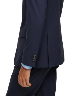 Abito slim fit monopetto H-Huge blu