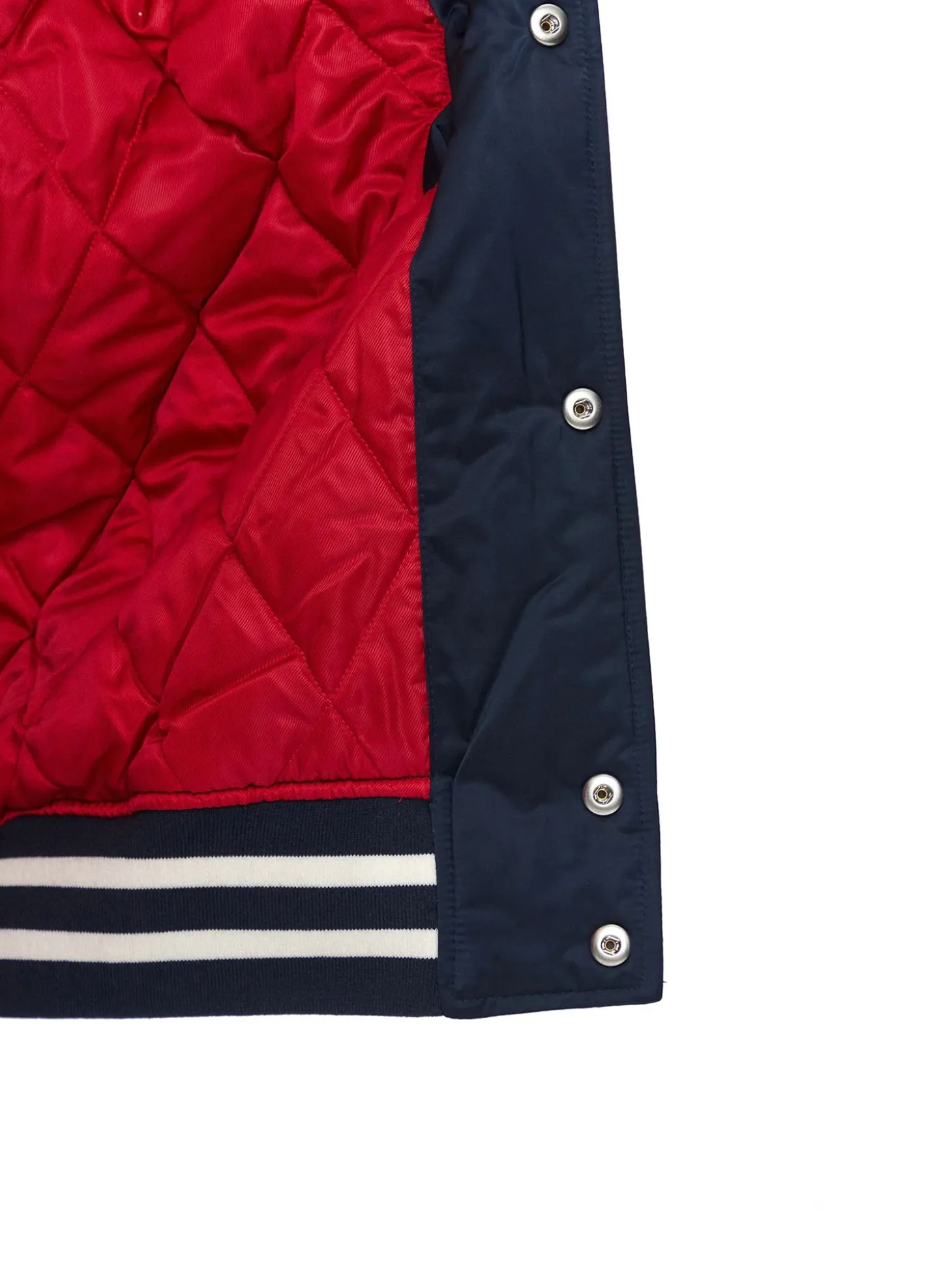 Bomber con imbottitura leggera blu