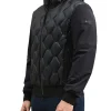 Bomber Koons con zip e cappuccio nero