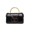 Borsa a mano con manico nero