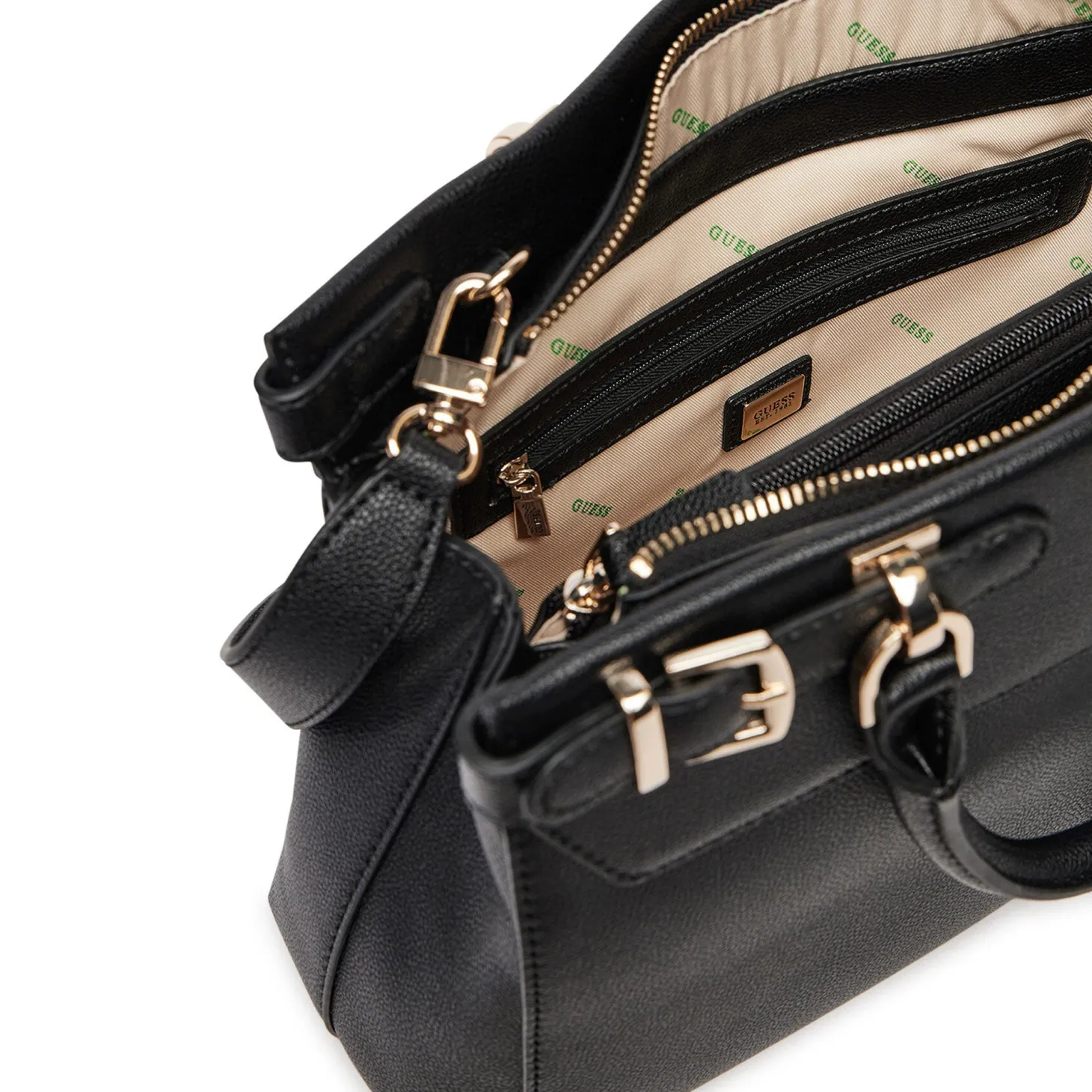 Borsa a mano Luxury eco Ali nero