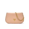 Borsa a spalla butterfly beige
