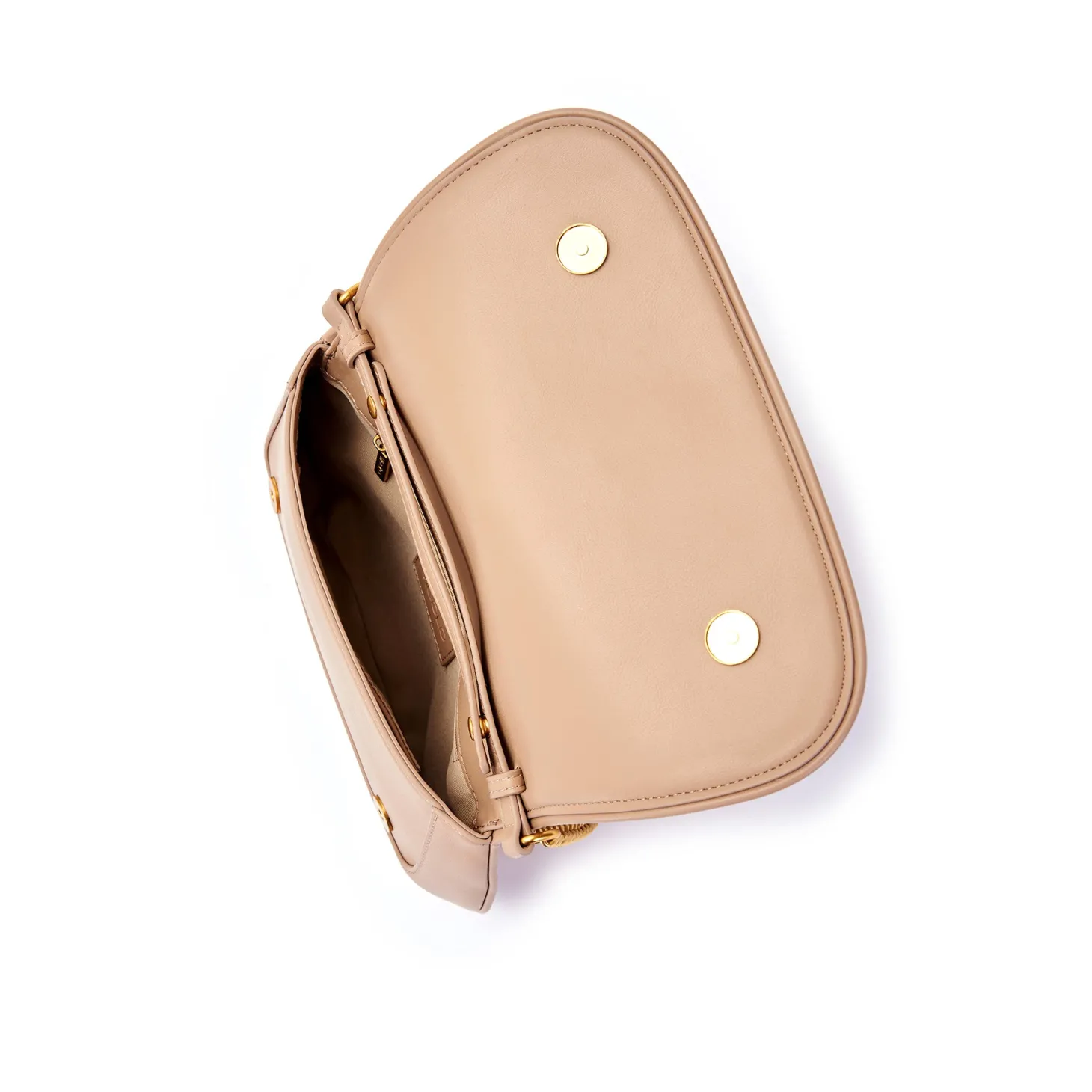 Borsa a spalla butterfly beige