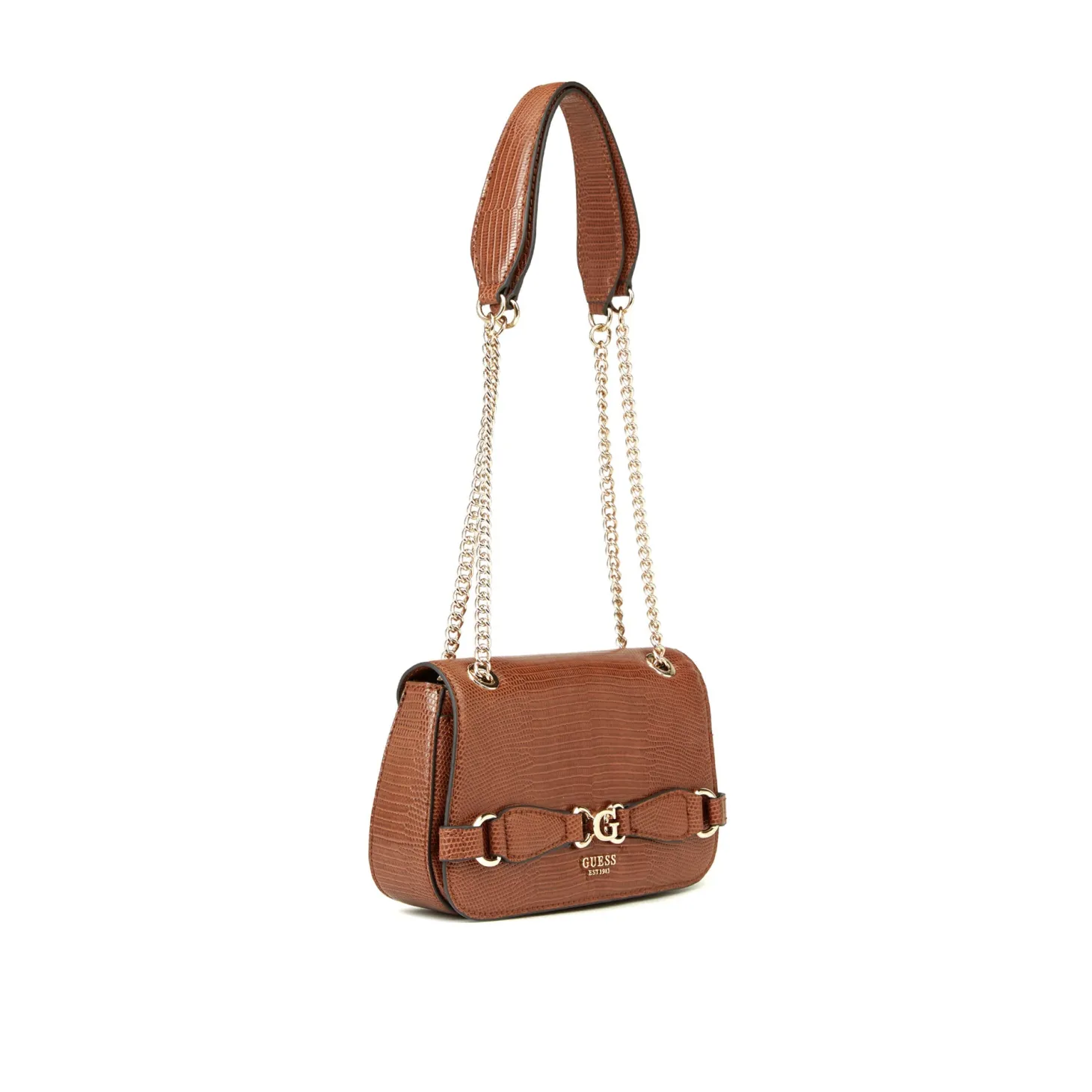 Borsa a spalla convertible Arlena cognac