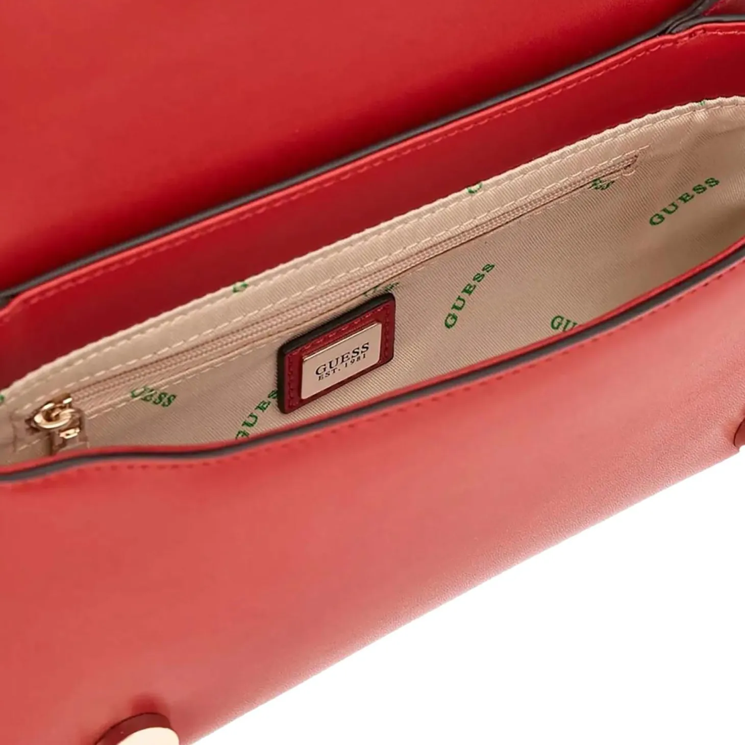 Borsa a spalla eco Mietta rosso