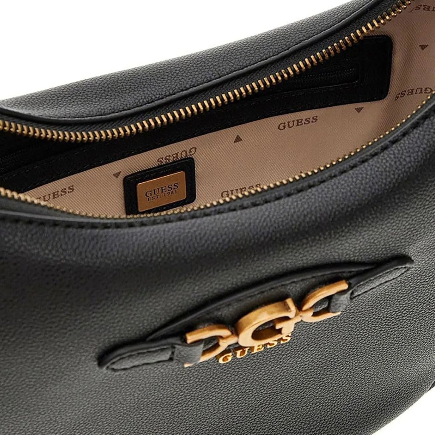 Borsa a spalla Malva nero