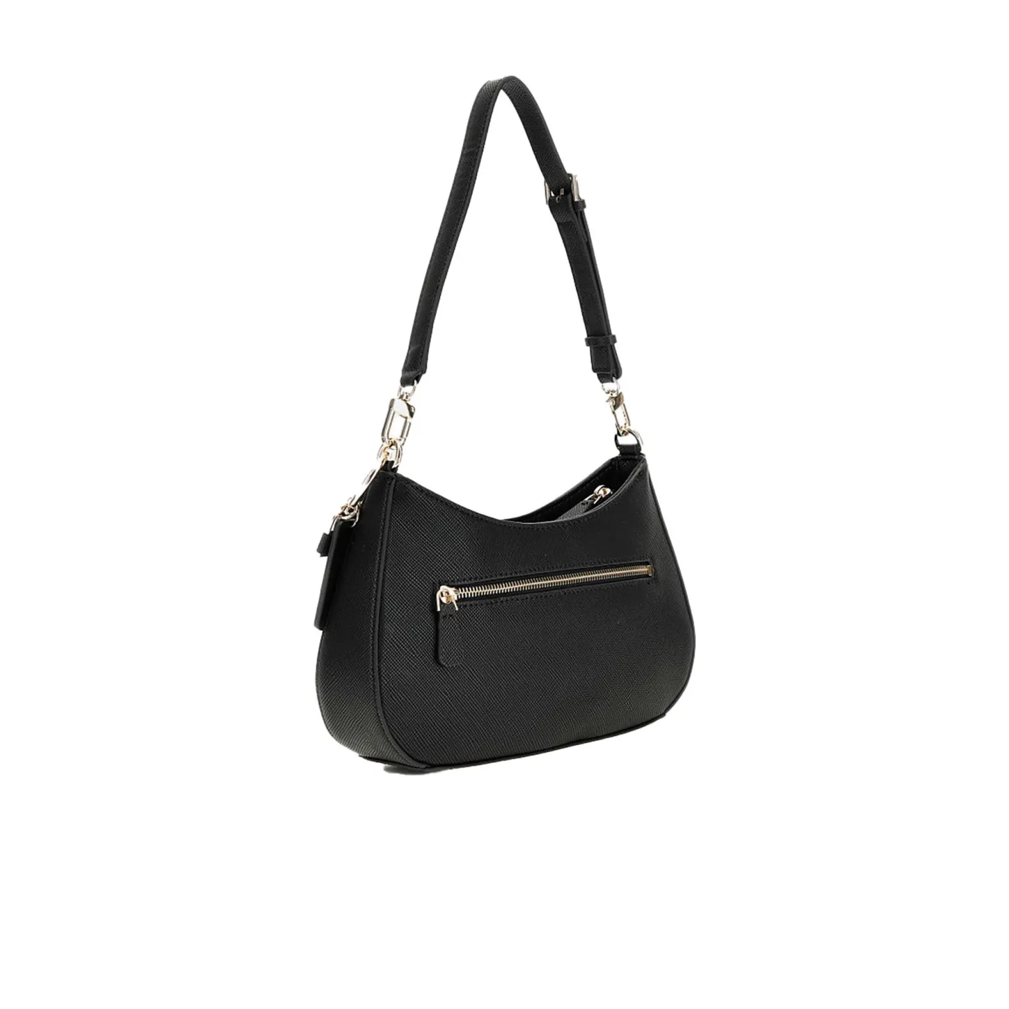 Borsa a spalla Noelle logo nero