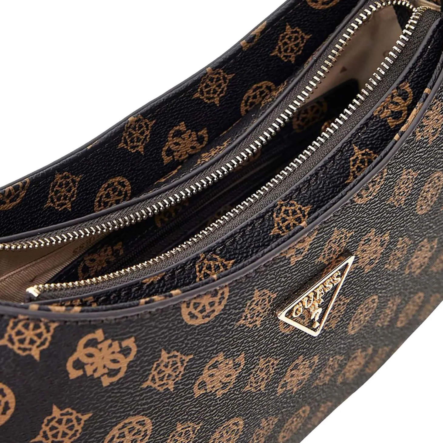Borsa a spalla Noelle logo moka