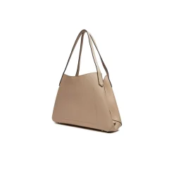Borsa a spalla Sora coal logo stone