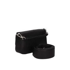 Borsa a tracolla Kelti nero /argento