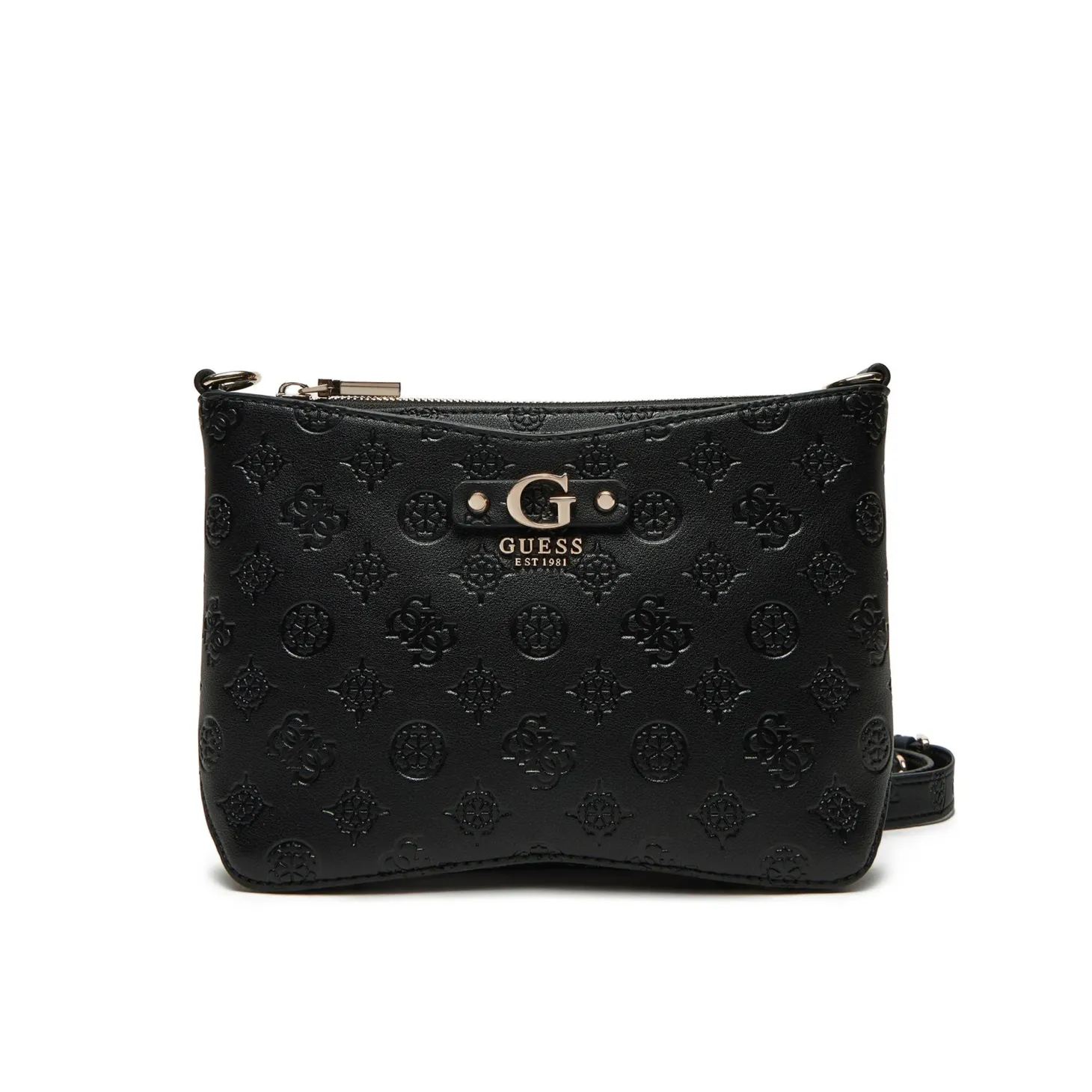 Borsa a tracolla zip Gerty nero