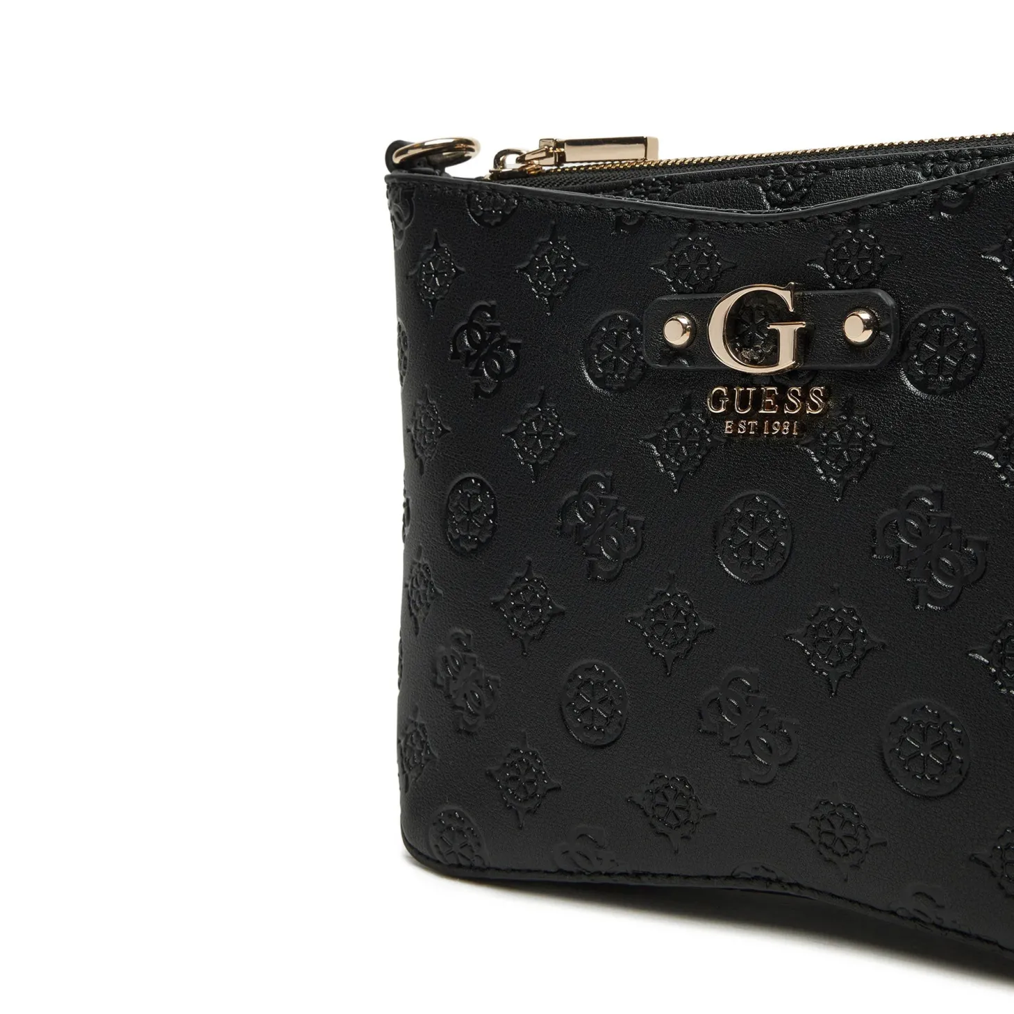 Borsa a tracolla zip Gerty nero