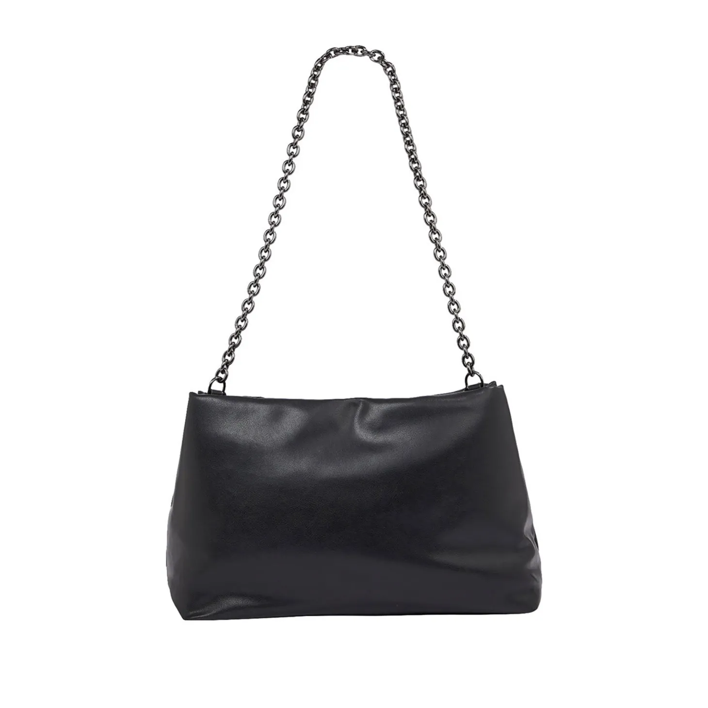Borse tote con logo in rilievo nero