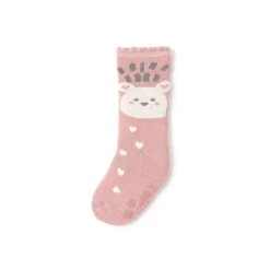 Calze antiscivolo animaletto rosa