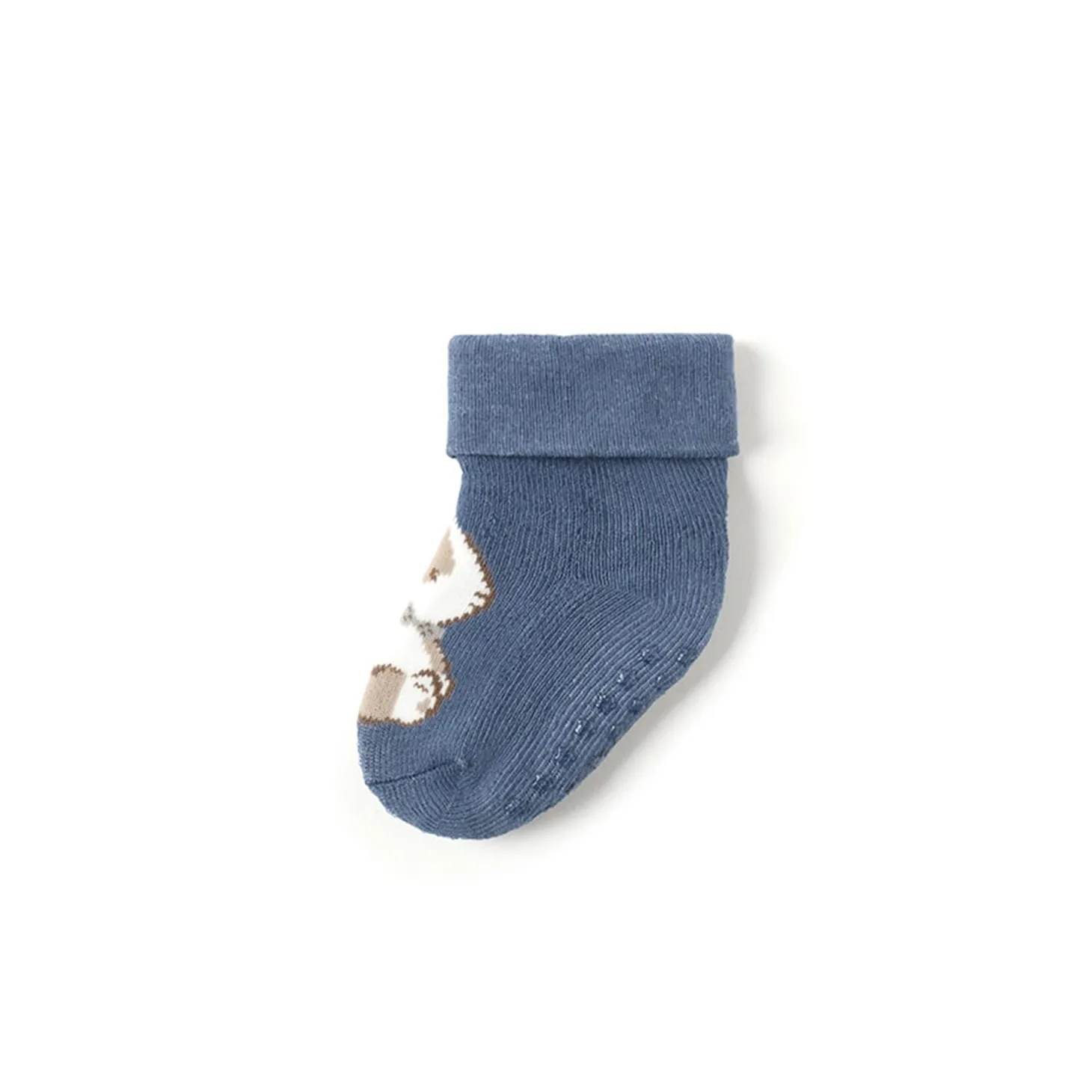 Calze antiscivolo coniglietto bluette