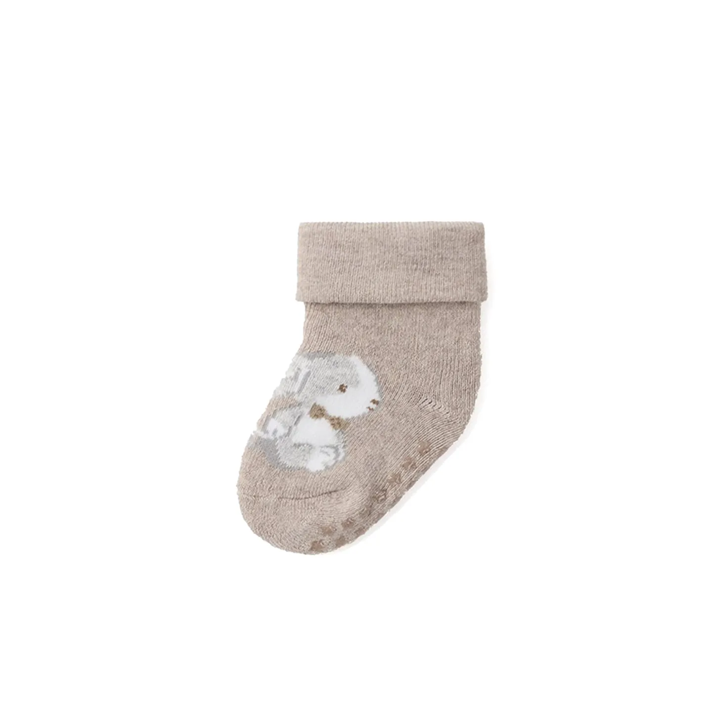 Calze antiscivolo coniglietto noce
