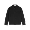Camicia con tascone nero