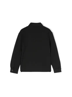 Camicia con tascone nero