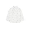 Camicia manica lunga in cotone fantasia orsi