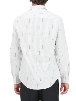 Camicia manica lunga lettering