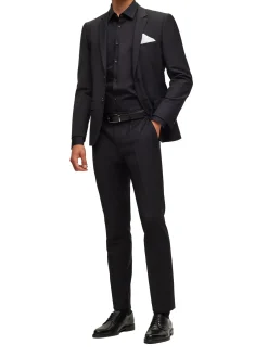 Camicia Slim Fit con collo Italiano