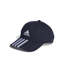 Cappello baseball 3-stripes cotton twill blu