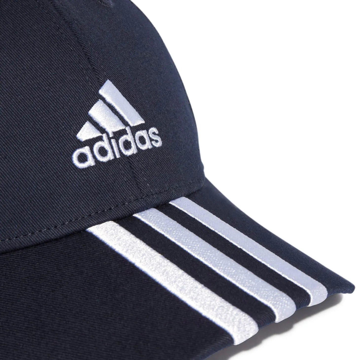 Cappello baseball 3-stripes cotton twill blu