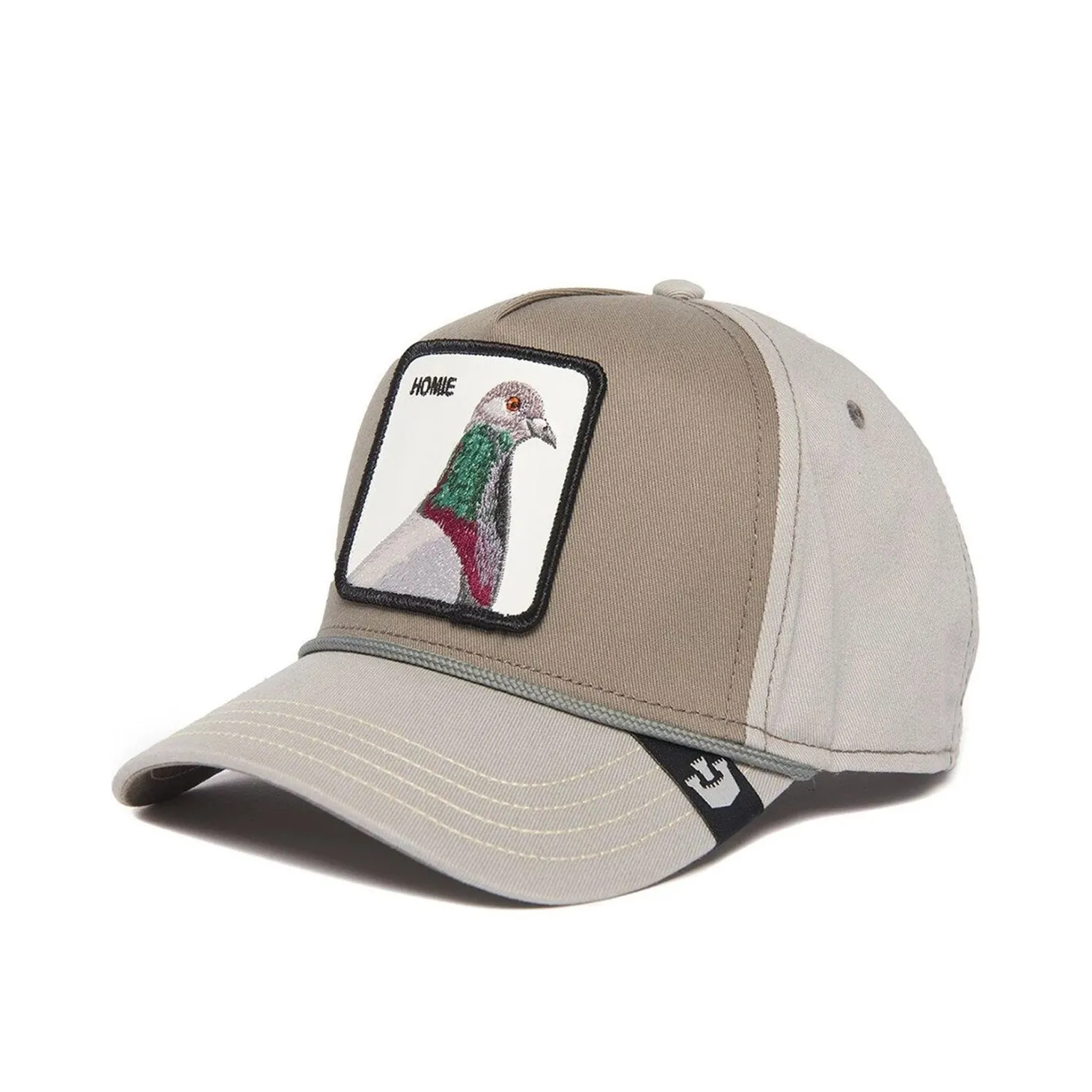 Cappello baseball the pigeon grigio