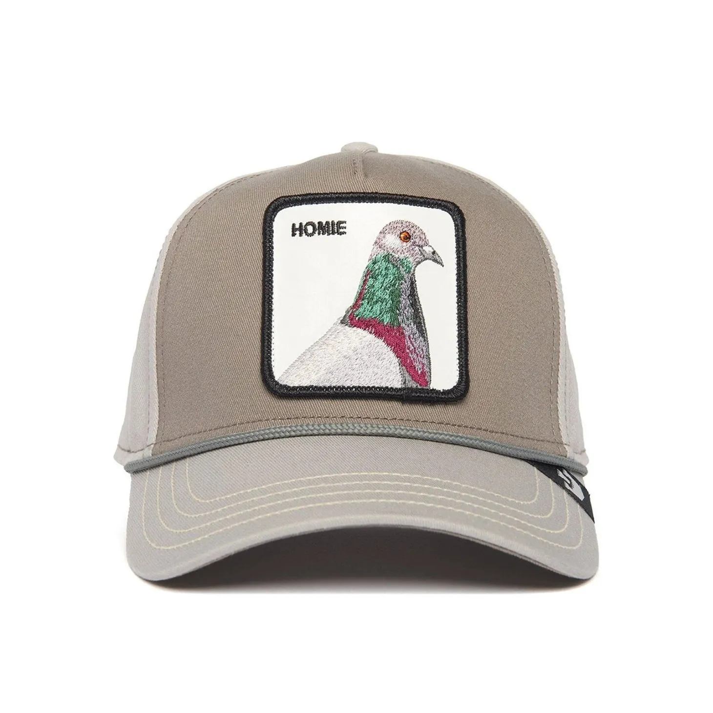 Cappello baseball the pigeon grigio