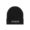 Cappello con logo a contrasto nero