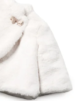 Cappotto invernale fiocco panna