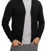 Cardigan con bottoni Chermi nero