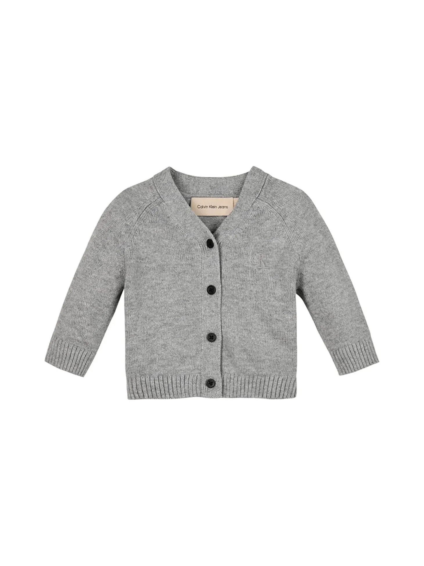 Cardigan soft in lana grigio