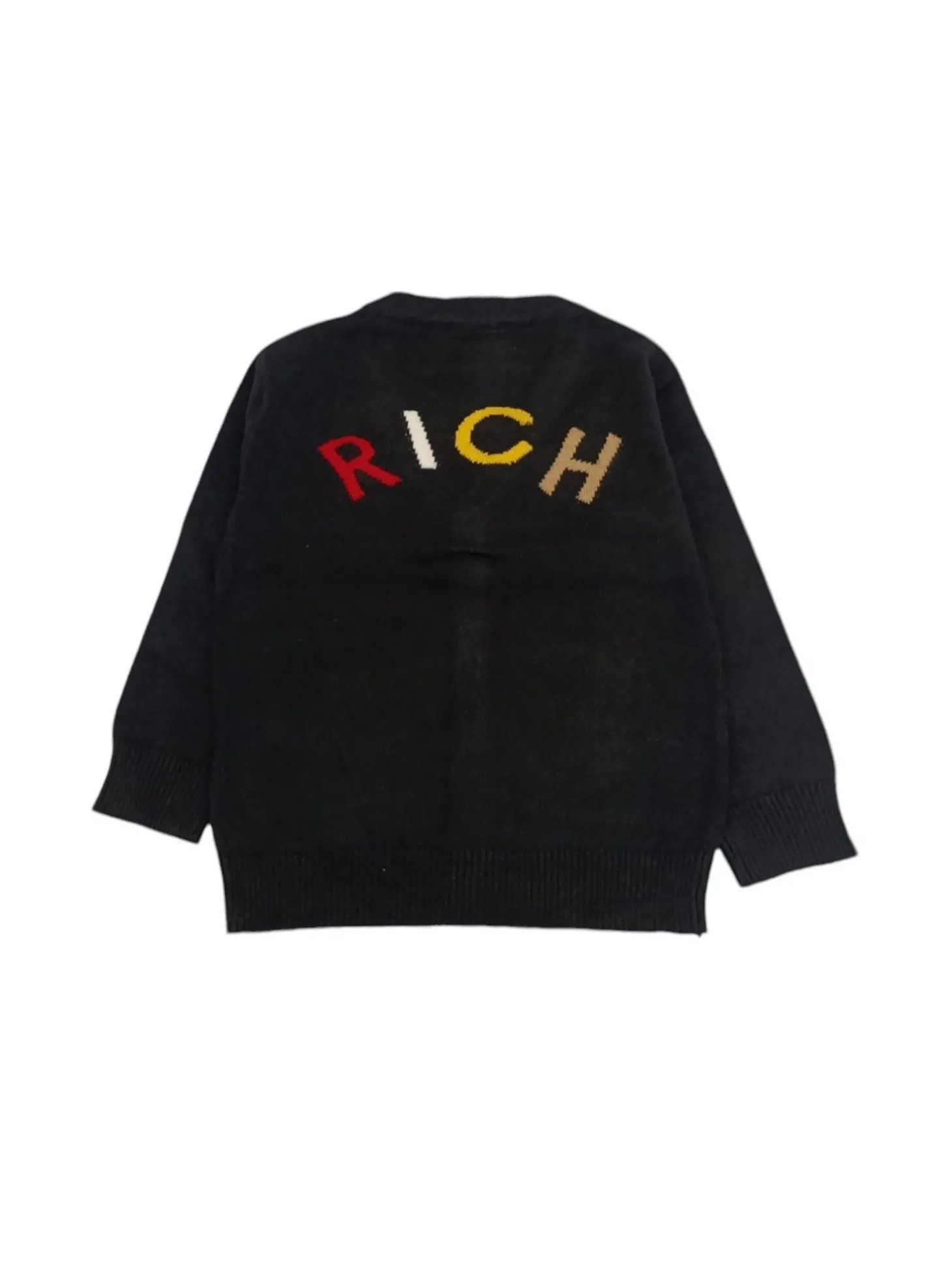 Cardigan un bottone Eter nero