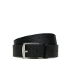 Cintura casual monogram mini logo nero