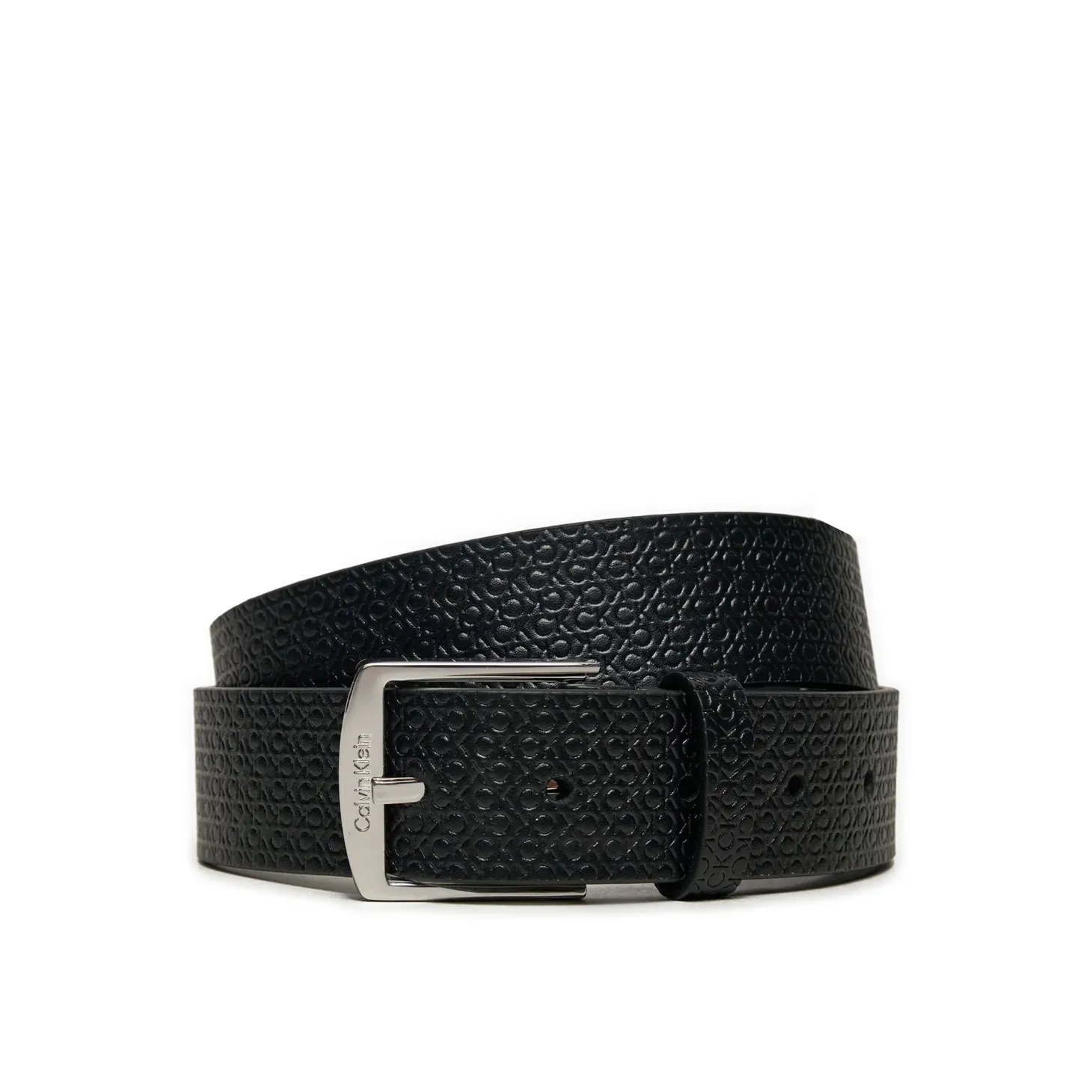 Cintura casual monogram mini logo nero