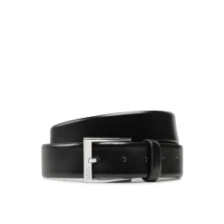 Cintura elloy cow hide in pelle nero