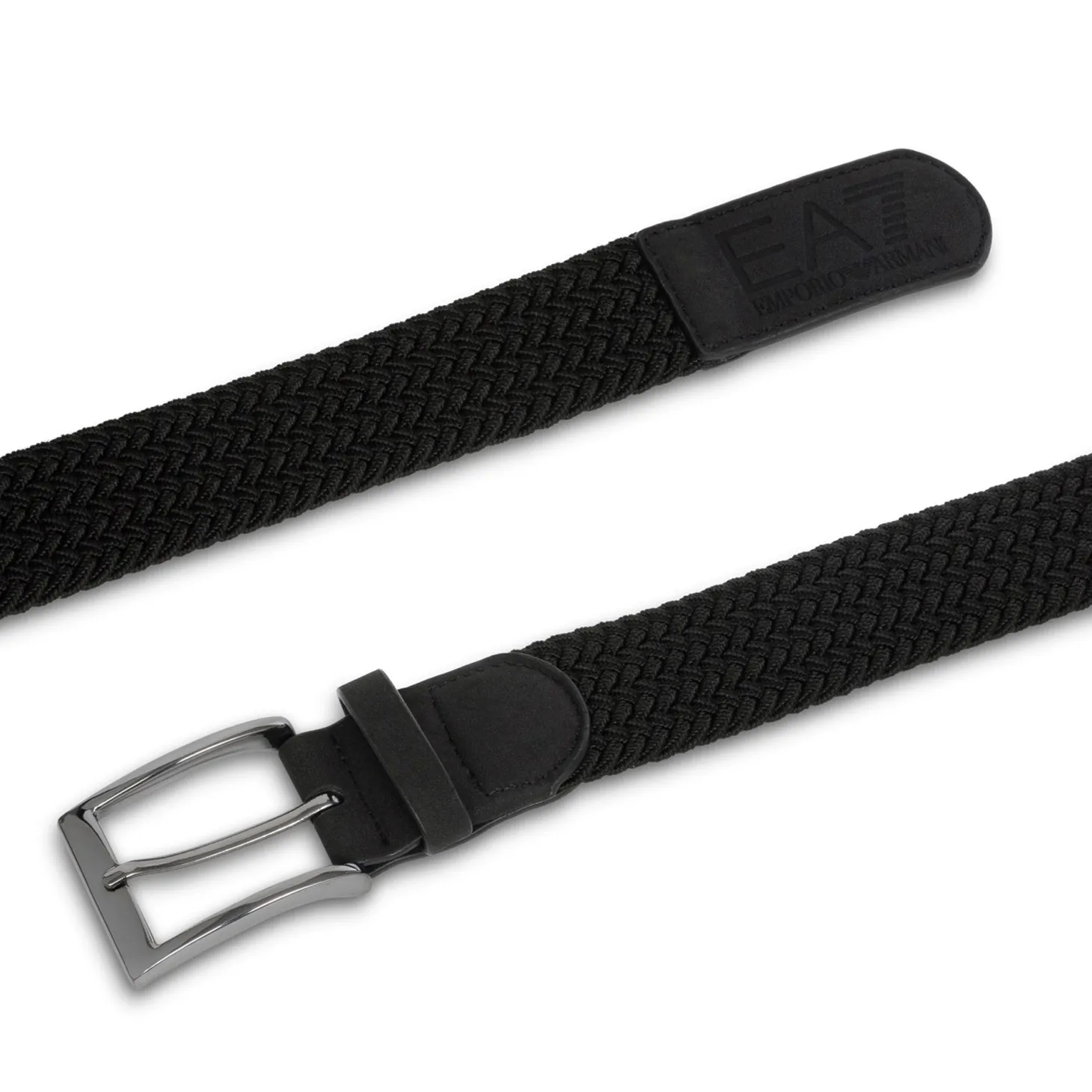 Cintura fashion intrecciata nero