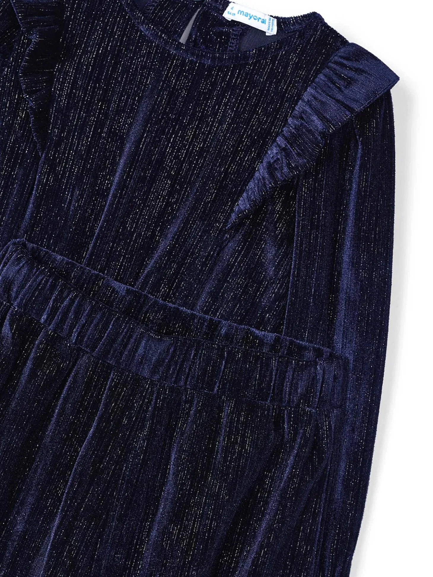 Completo due pezzi blusa e pantalone blu