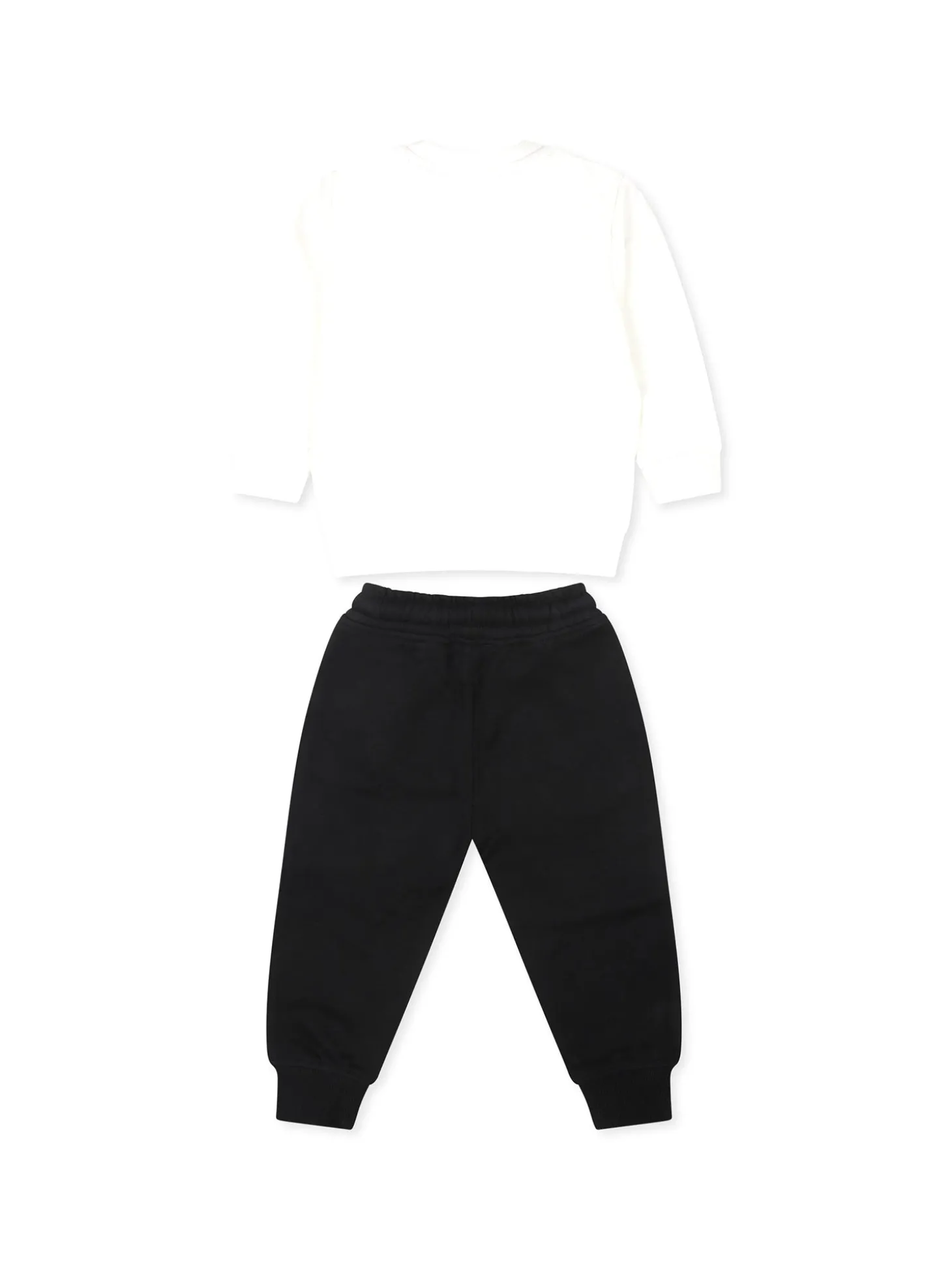 Completo due pezzi (felpa + pantalone Balur panna/nero