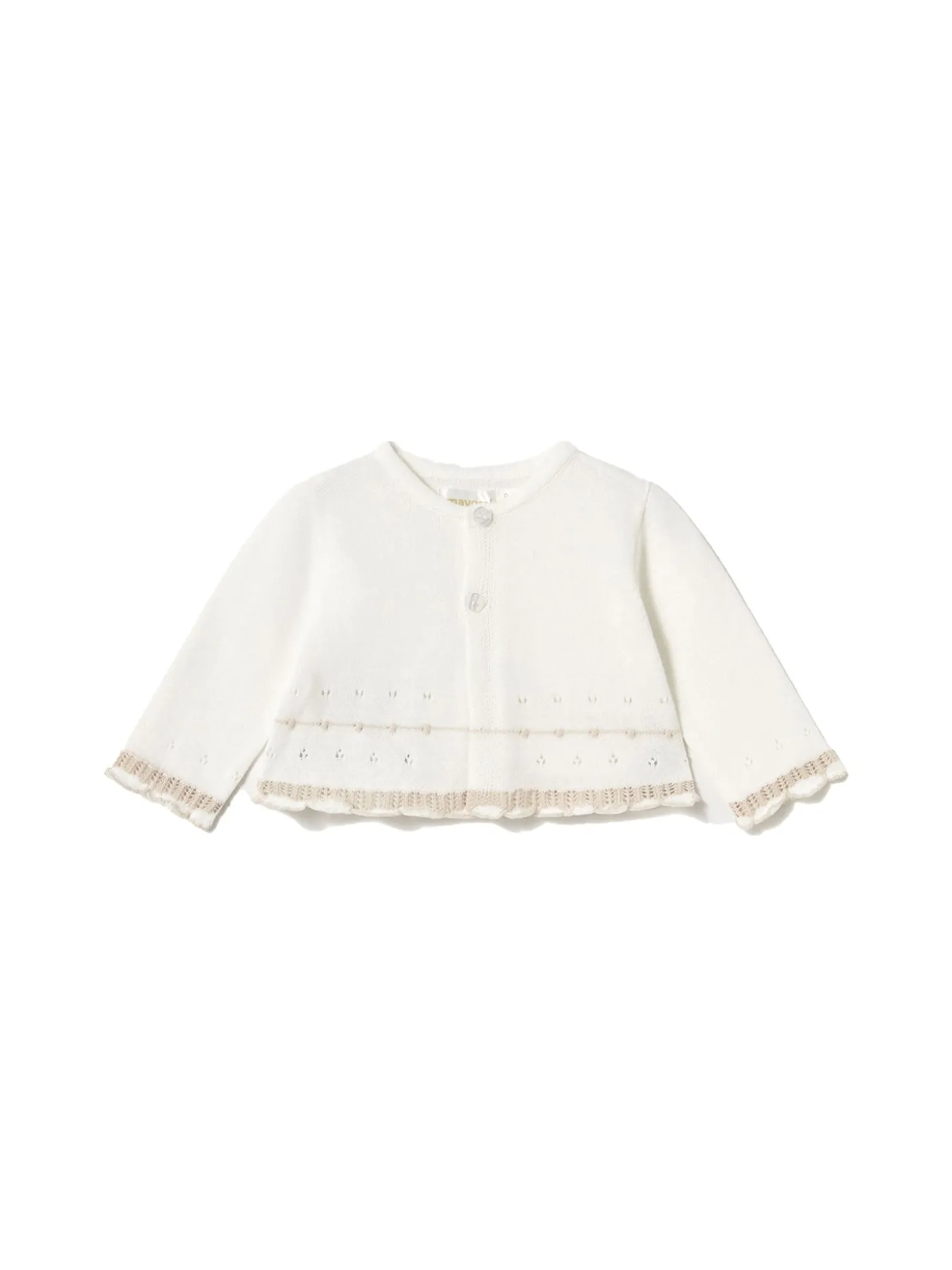 Completo giacca, blusa e shorts panna