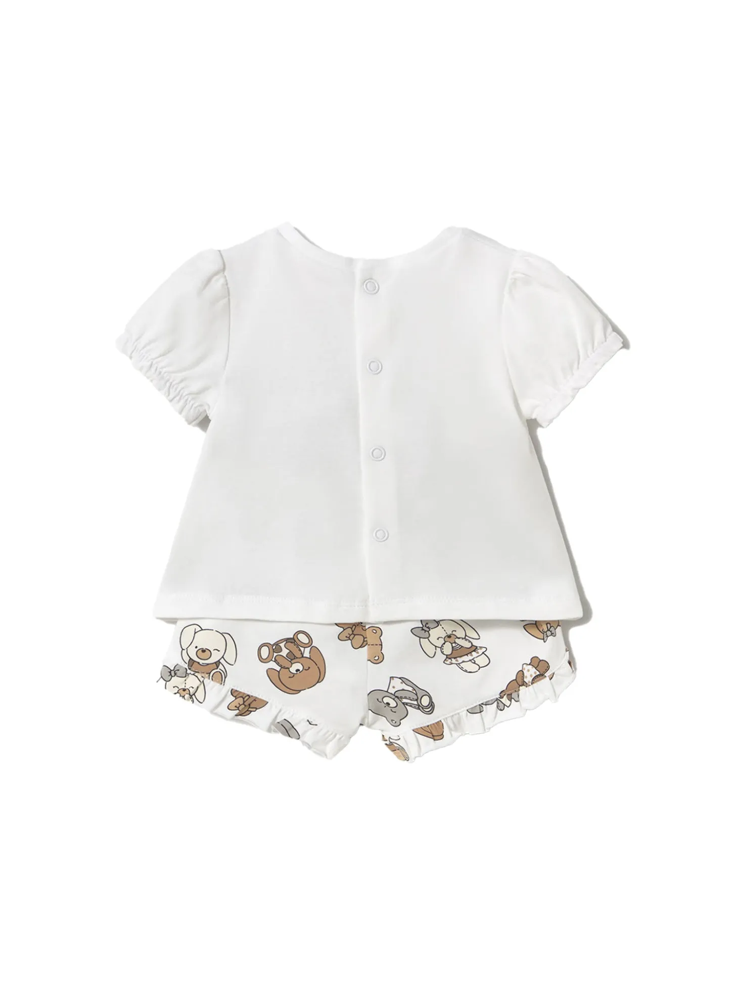 Completo t-shirt e shorts fantasia