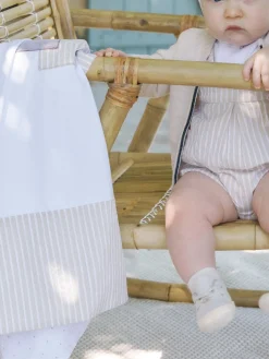 Copertina in cotone beige