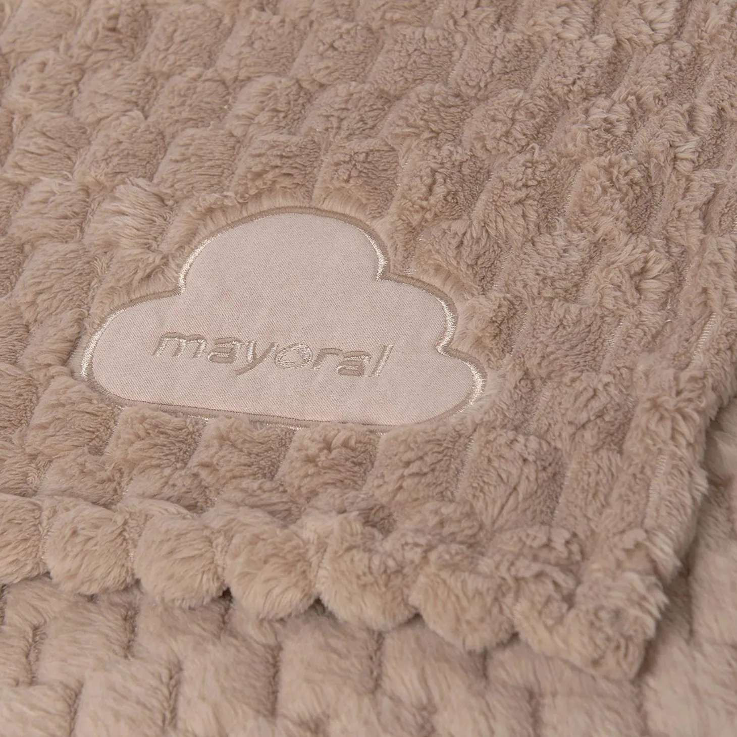 Copertina pellicciotto beige