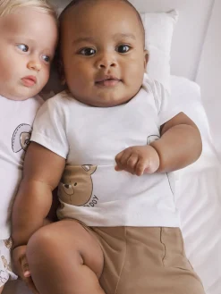 Cpmpleto t-shirt e shorts teddy muffin