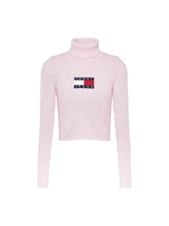 Dolcevita manica lunga melange flag rosa